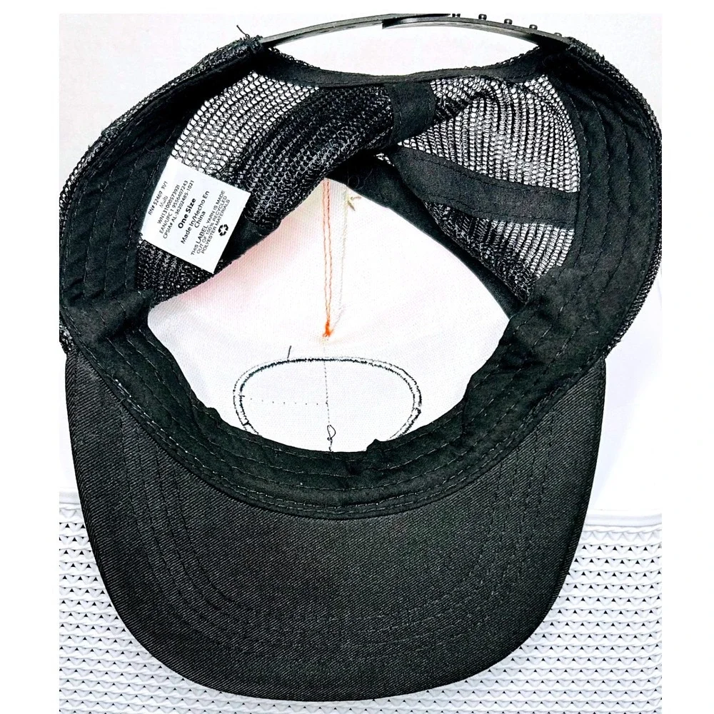 Adventure On The Seas Baseball Hat Cap Sailfish‎ Marlin Striped Mesh Fishing